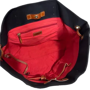 DOONEY & BOURKE Black Fabric Tote thumbnail 5