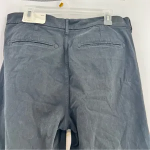 American Eagle Skater Trouser Pants 14 Black Wide Leg Stretch 32” NWT thumbnail 4