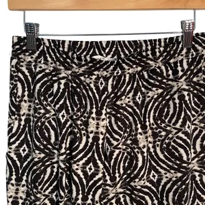 Veronica M Black White Abstract Print Jogger Pants Women's Size S Elastic‎ Waist thumbnail 2
