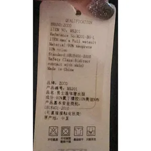 Zcco Men's Size L Shorty Wetsuit Swimwear Swimwear‎ Dark Gray thumbnail 4