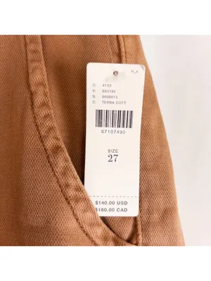 Anthropologie Pilcro & Letterpress Terra Cotta Pant Women 27 thumbnail 14