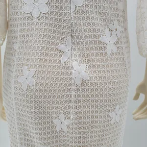The Room Lace Dress Juniors L Ivory Off Shoulder Bell Sleeve Bridal Graduation thumbnail 15