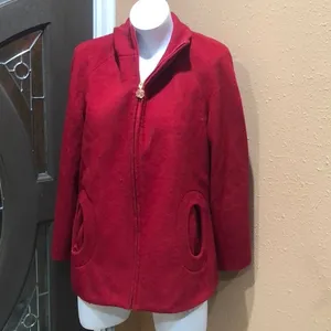 Betsey Johnson Red jacket thumbnail 2