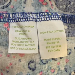 Lilly Pulitzer Cotton Beacon Dress Indigo‎ Star Struck Blue Pink Starfish Small thumbnail 10