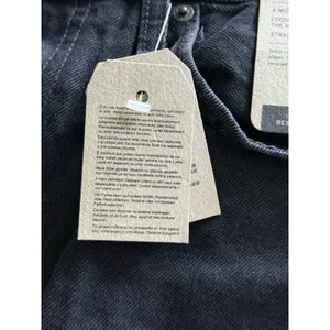 Levis '94 Baggy Jeans Womens 28x31 Black NEW Straight Leg Denim 100% Cotton thumbnail 5
