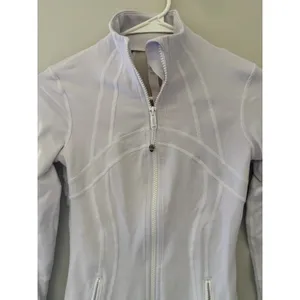 Lululemon Define Jacket Womens Size 2 Light Purple Full Zip Thumbholes thumbnail 6