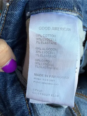 Good American Good Curve Straight in Indigo338 Size 0/25 thumbnail 5