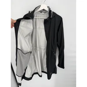 REI Co-op Women's Rain Jacket XL Black Hooded Waterproof Shell thumbnail 4