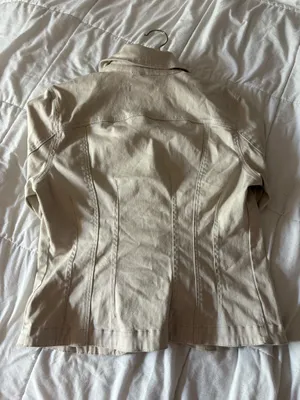 vintage cream jacket Tan thumbnail 2