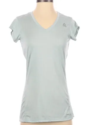 Reebok small green yoga/gym/fitness soft top thumbnail 1