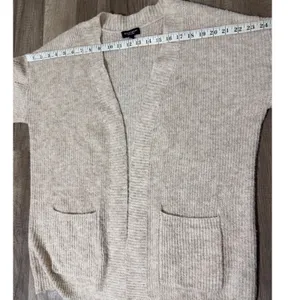 Alexis‎ Taylor New York Open Front Cardigan Sweater, Size Large thumbnail 12
