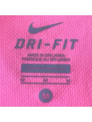 Nike Pink DriFit Short Sleeve Shirt thumbnail 3