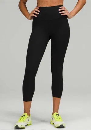 Lululemon Base Pace Crop 23” black size 6 thumbnail 1