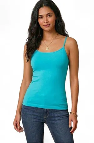 Ann Taylor Blue tank top thumbnail 1