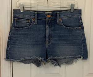 BOGO!! J Crew Cut Off Medium Wash Denim Shorts thumbnail 1