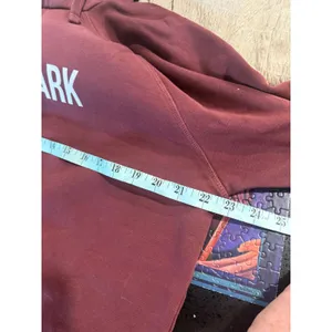 Gymshark Maroon Long Sleeve Hoodie Sweatshirt Womens Size S‎ thumbnail 4
