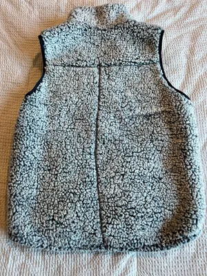 Miami Navy Sherpa Vest thumbnail 2