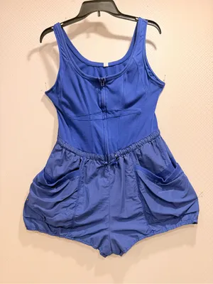 Daily Practice Anthropologie Jumpstart Sleeveless Romper One-Piece Outfit Sz L thumbnail 3