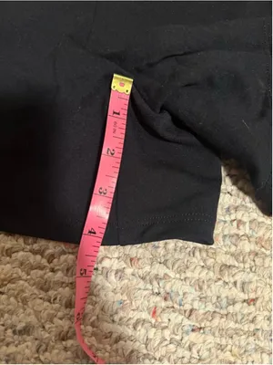Calzedonia Punto di Milano Knit Skort Skirt Skorts Black- Size Medium thumbnail 12