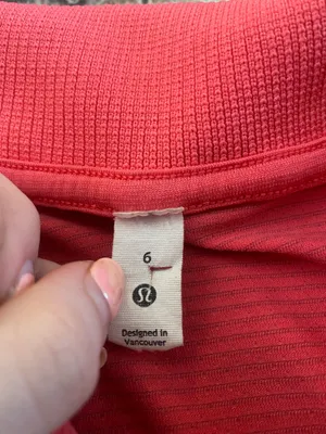 lululemon golf polo shirt thumbnail 4