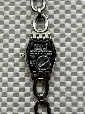 Swatch Watch Iron Lady Black Glitter YSS293G Classic 2015 thumbnail 10