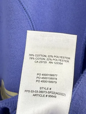 TNA by Aritzia Cozy Fleece Purple Sleeveless Crop Sweatshirt - Size - Medium thumbnail 6