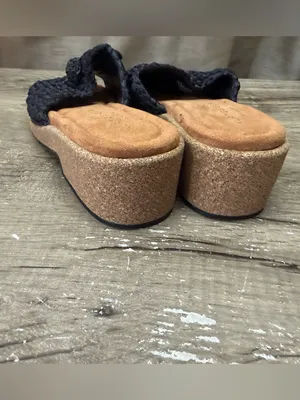 Kurt Geiger Black Woven Sandals size 40.5 - 9.5 thumbnail 3