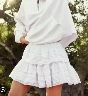 Aerie white skirt thumbnail 1
