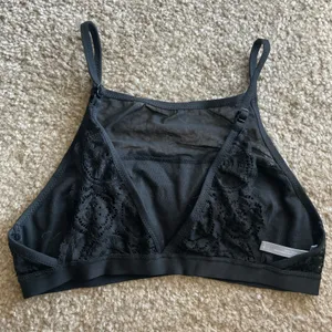 Aerie Black Lace Bralette thumbnail 3