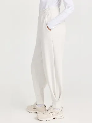 Varley Ivory Marl The Relaxed Pull On Pants Size Large thumbnail 2