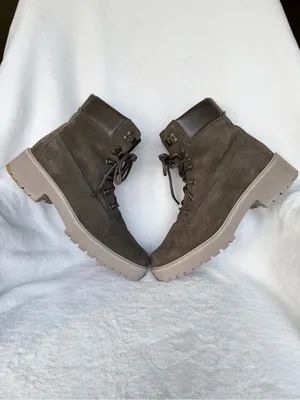 Timberland Women's Carnaby Cool 6" Boot Ankle, Olive Suede, Size 10 thumbnail 6