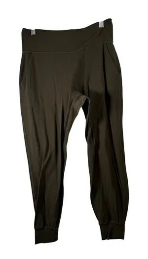 Lululemon Align Jogger Olive Green 28" Travel Lounge Casual W5CO2S Womens 8 thumbnail 1
