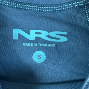 NRS Sun T-Shirt Womens Small Blue UV Protection Long Sleeve UPF 50 Mock Neck thumbnail 6