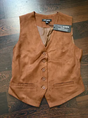 Steve Madden Suede Vest thumbnail 1
