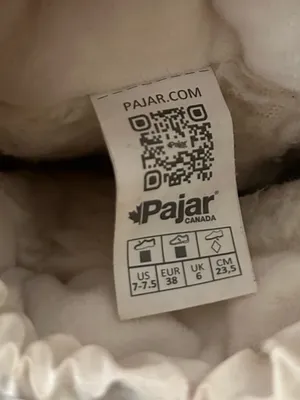 Pajar Taya‎ Alpine Platform Snow Boots Pajar-Tex Black Cream Winter Size 7-7.5 thumbnail 8