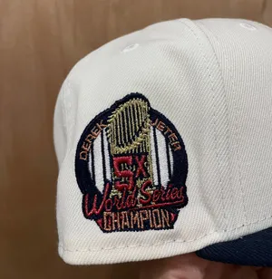 Myfitteds New York Yankees Derek jeter 5x world champion size 7 1/4 59fifty brand new thumbnail 4