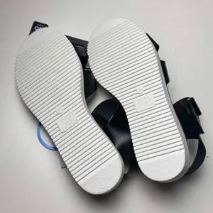 Time and Tru Adjustable Ankle Strap So Comfortable Black Sandals Sz 8.5 NWT thumbnail 11