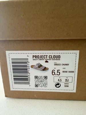 Project Cloud/Birkenstock Chunky platform Tan Size 6.5 thumbnail 5