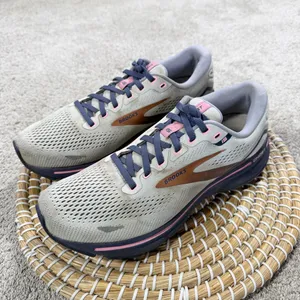 Brooks Women’s Ghost 15 Sneakers Shoes Cushioned Running in White Purple 10 thumbnail 2