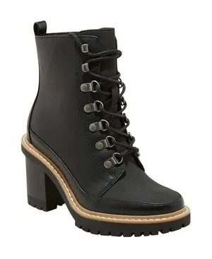 NWT A New Day Womens Tessa Winter Boots 88375335 Black 6.5M thumbnail 1