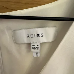 Reiss 2/XS V Neck Viscose Skater Mini Dress Bridal Summer thumbnail 12