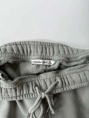 Abercrombie Cinched Green Sweatpants thumbnail 4