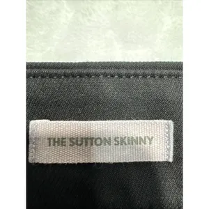 Loft The Sutton Skinny Pants Black Button Details Womens Size 6 Stylish Office thumbnail 4