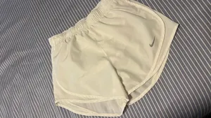 White Nike Shorts Dri-Fit thumbnail 2