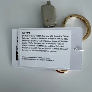 Lululemon Everywhere Belt Bag Key Charm Beech White / Gold thumbnail 12