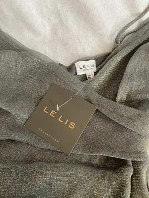 BNWT lelis gray sparkly dress  thumbnail 4
