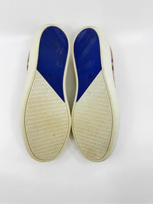 Rothy's women's slip-on sneakers feature a retired taupe camo knit pattern. SZ 7 thumbnail 8