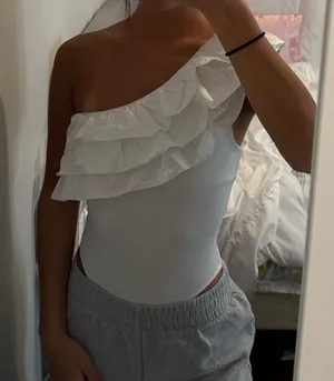 ZARA White Bodysuit thumbnail 3