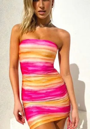 Tiger mist mini dress thumbnail 1