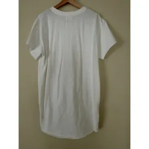 Anthropologie x Nation LTD Women's Dress Rowan T-Shirt Mini Cotton M‎ White Gold thumbnail 9